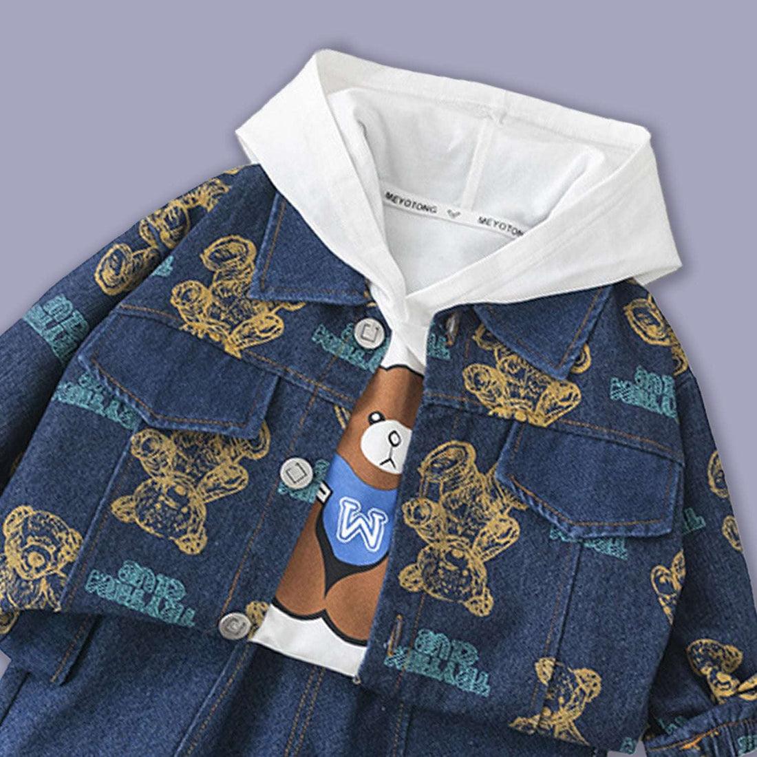 BOY'S DENIM 3 PIECE SET