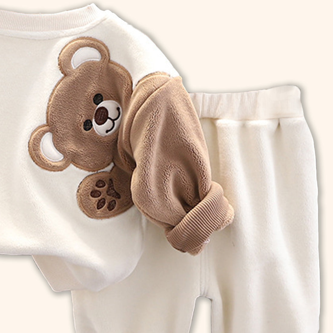 BOY'S TEDDY SWEATSHIRT SET