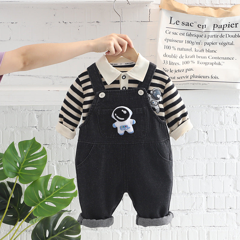 BOY'S ASTRONAUT DUNGREE SET - Tutu Tata
