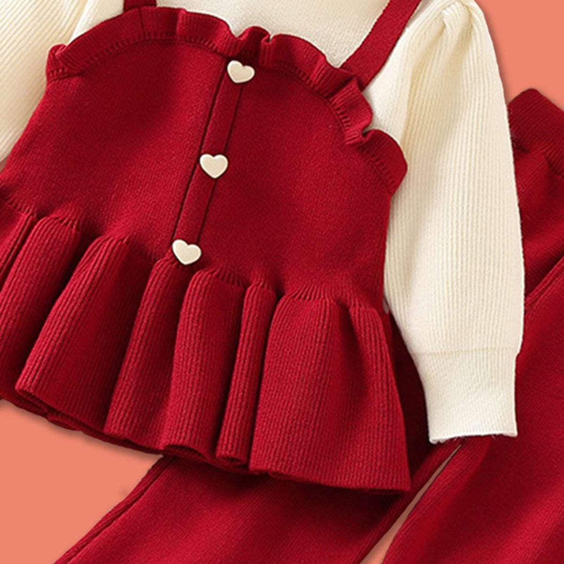 GIRL'S SWEATER TROUSER SET