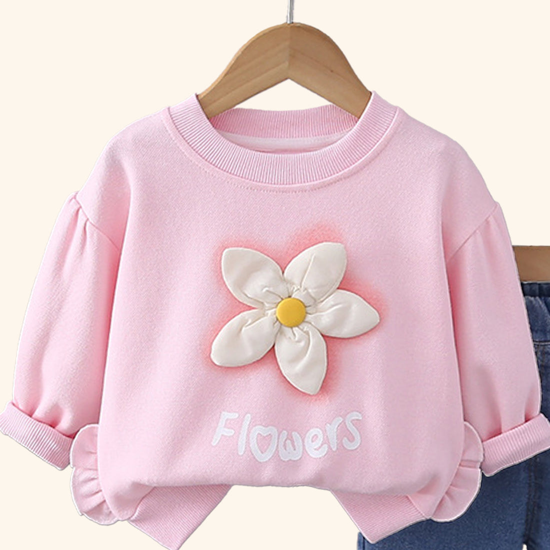 GIRL'S 2 PEICE FLOWER SET