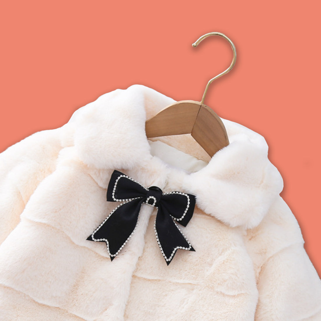 GIRL'S FAUX FUR JACKET