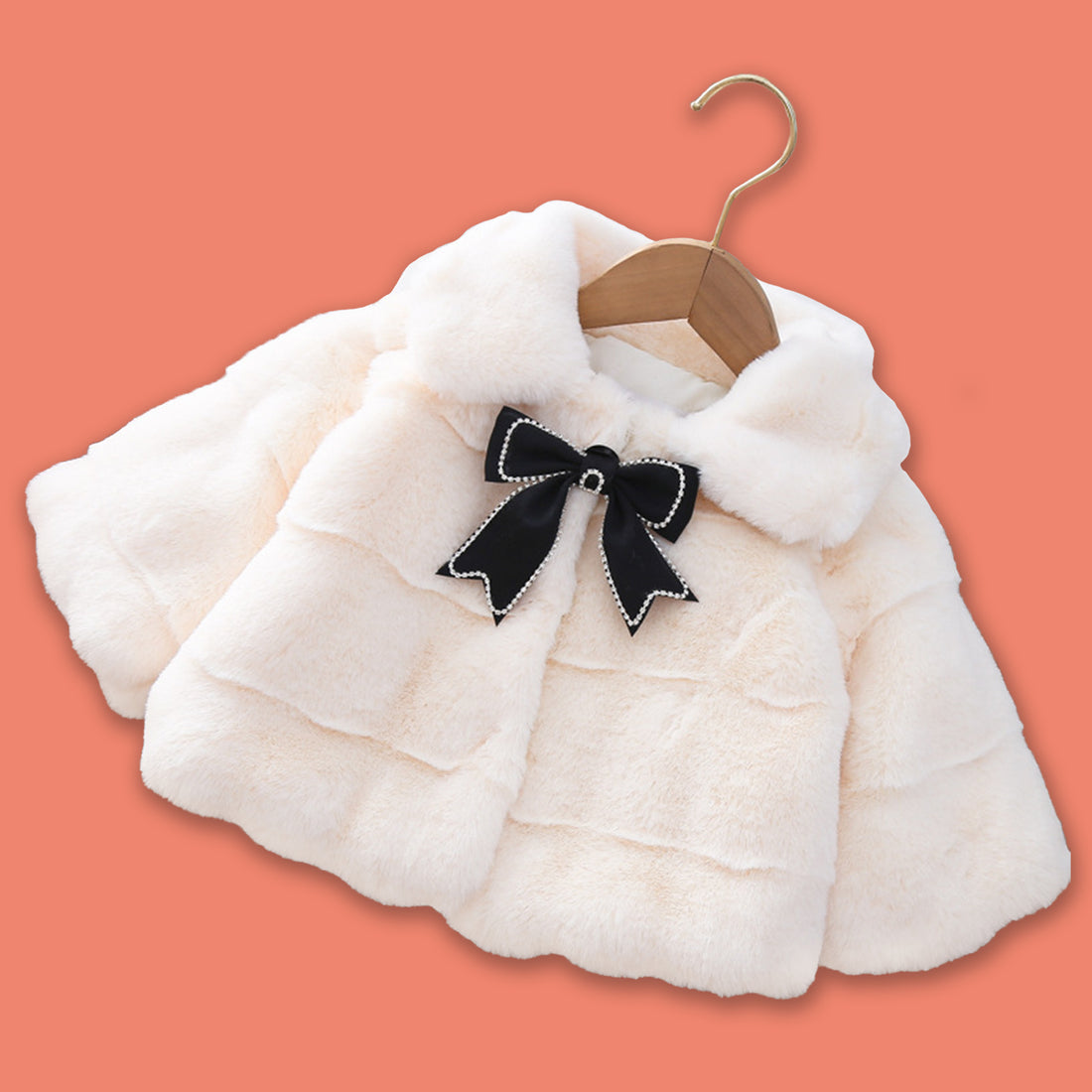 GIRL'S FAUX FUR JACKET