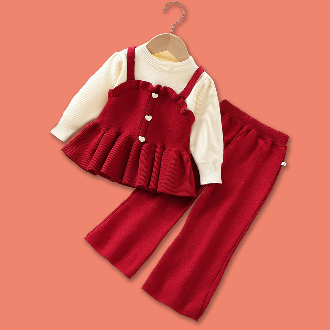 GIRL'S SWEATER TROUSER SET