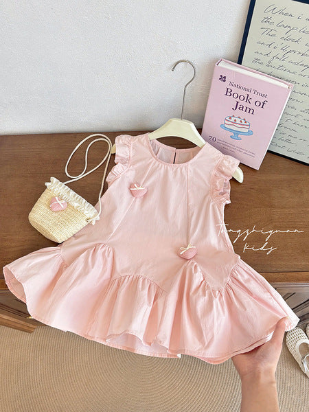 Flutter Bloom Girls Dress | Premium Floral Kids Dress