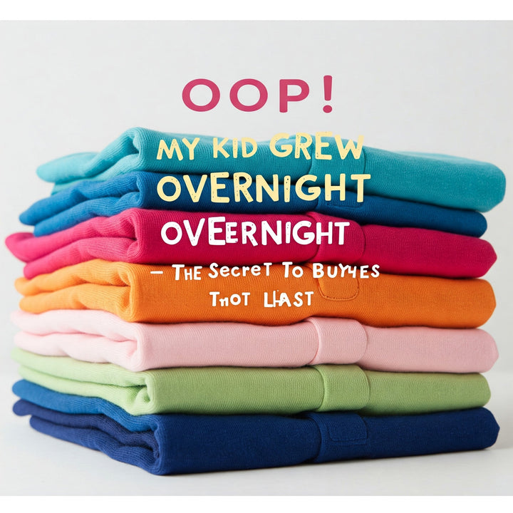 Oops! My Kid Grew Overnight – The Secret to Buying Clothes That Last