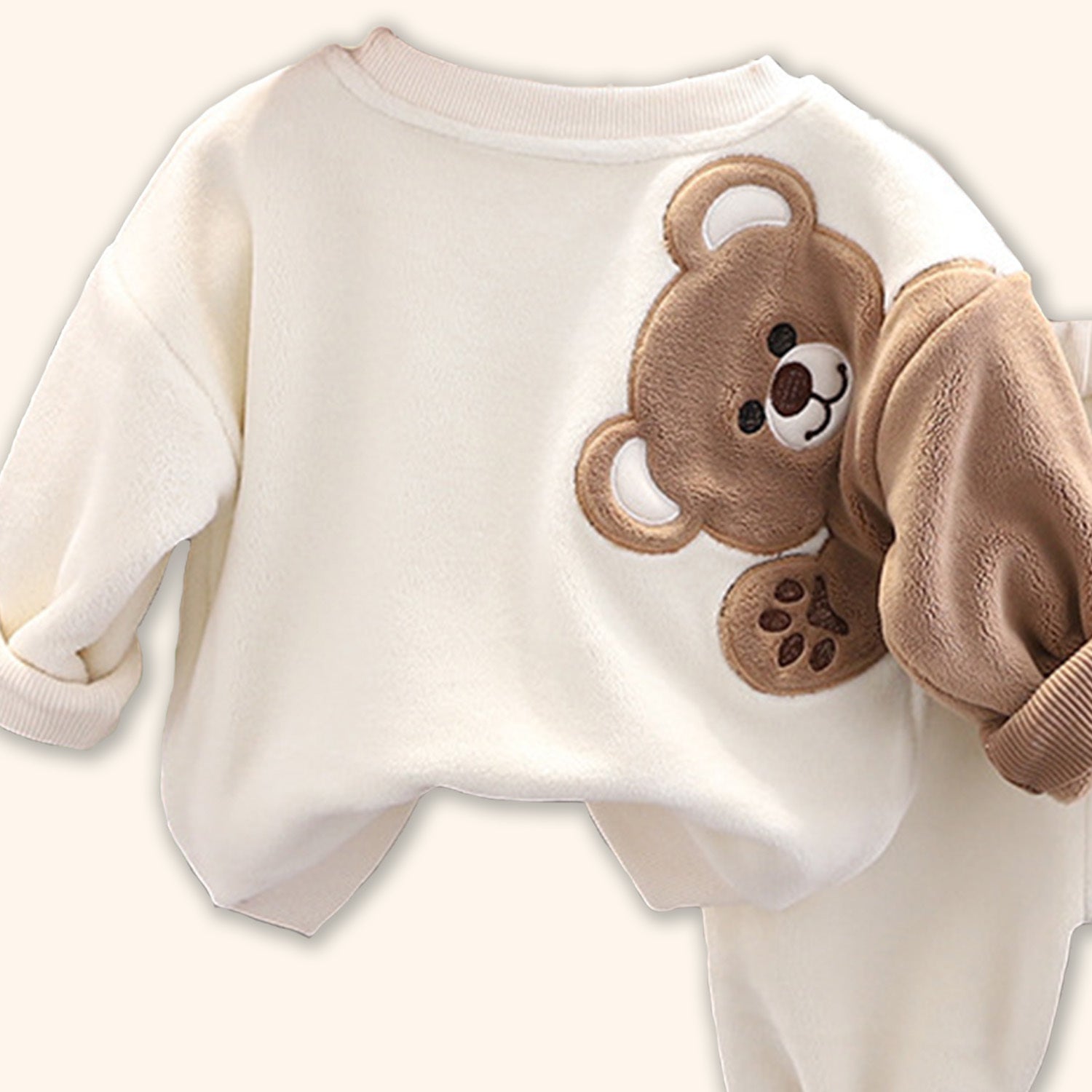 BOY'S TEDDY SWEATSHIRT SET