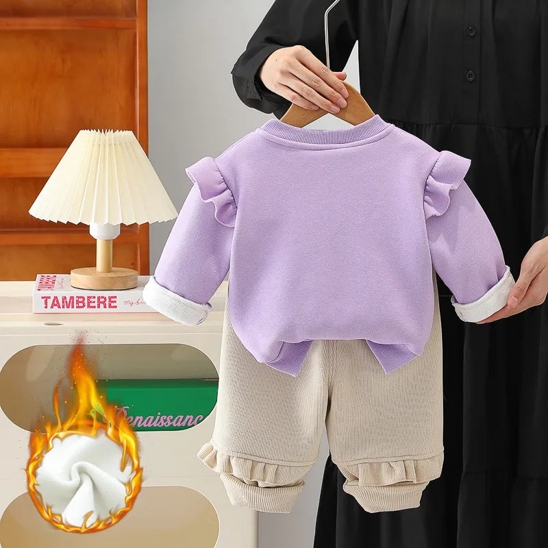 Girl's 2 piece rainbow set