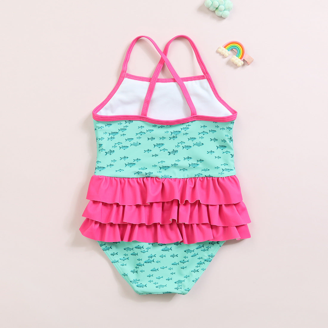 Flamingo girl's swimwear