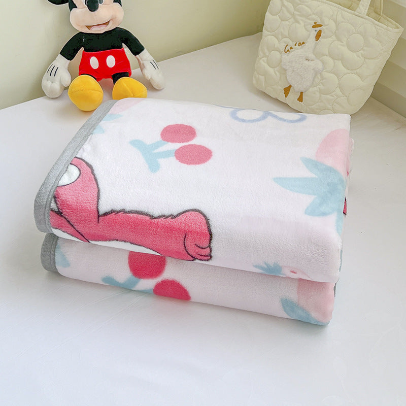 Strawberry bear kids blanket
