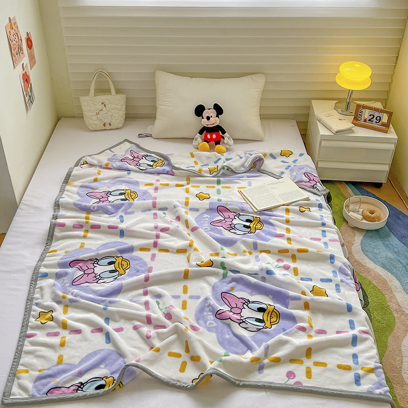 Daisy kids blanket