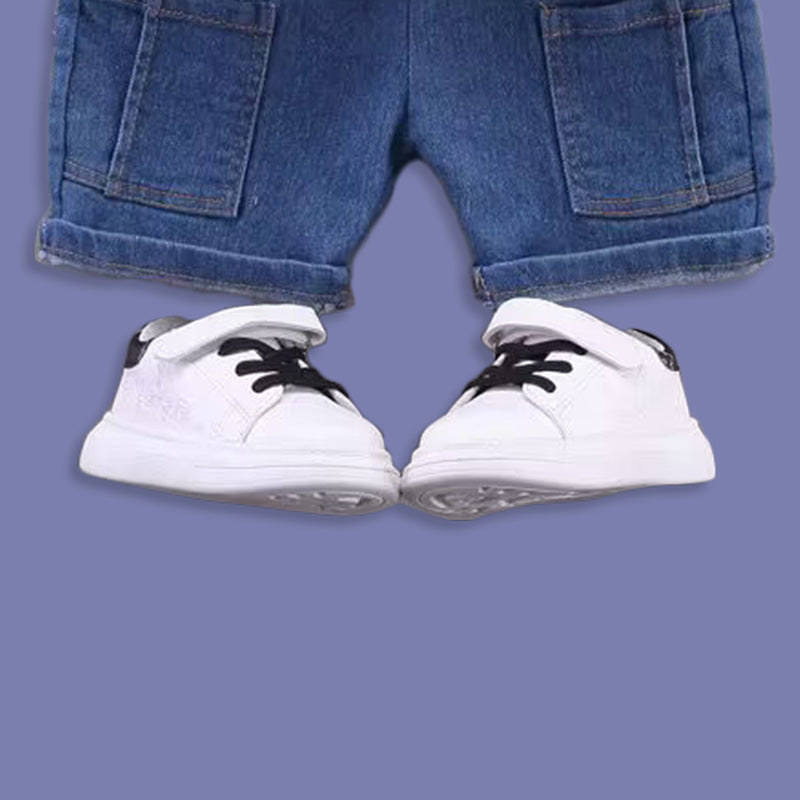 Summer Polo t-shirt and shorts set