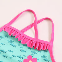 Flamingo girl's swimwear
