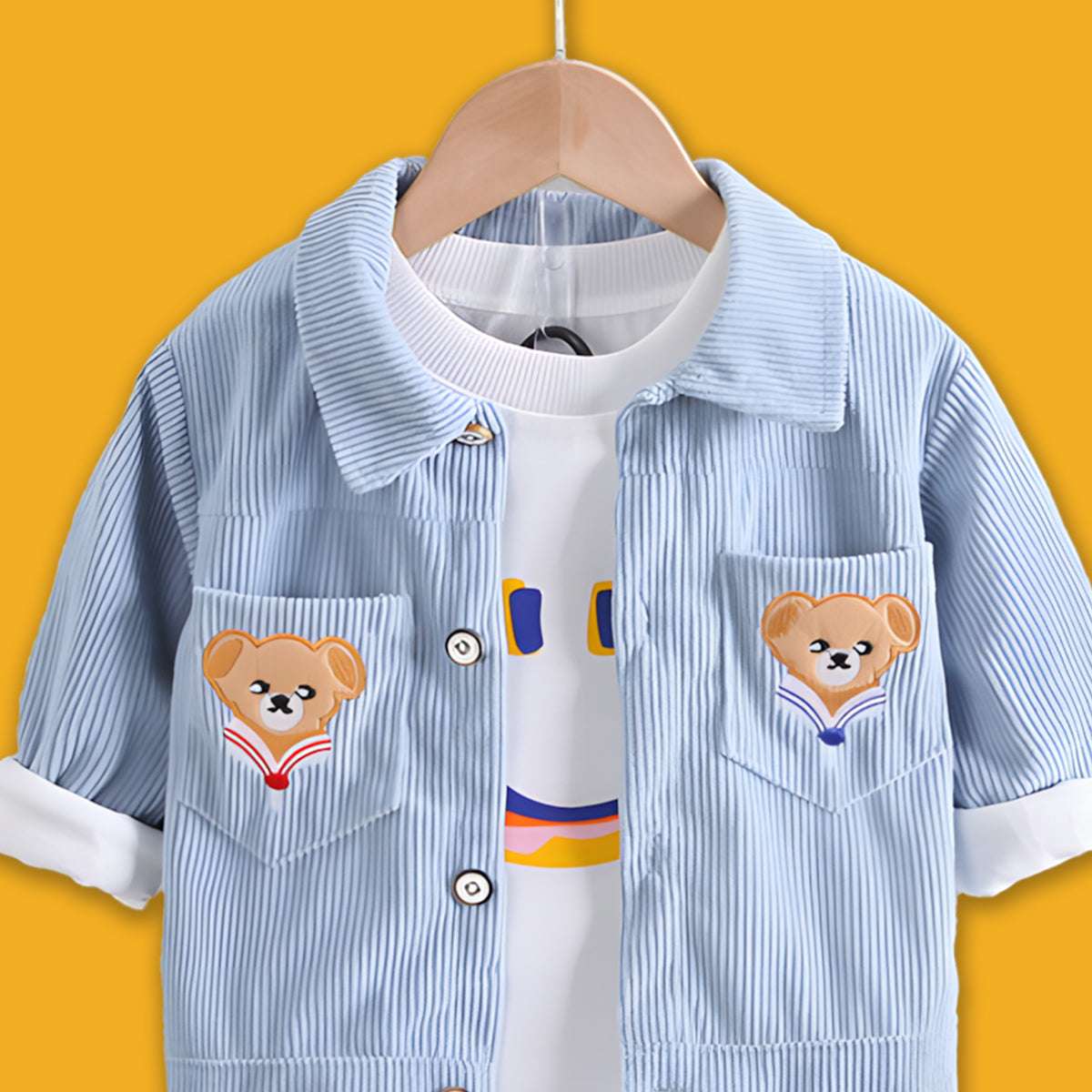 BOY'S 3 PIECE CORDUROY SET