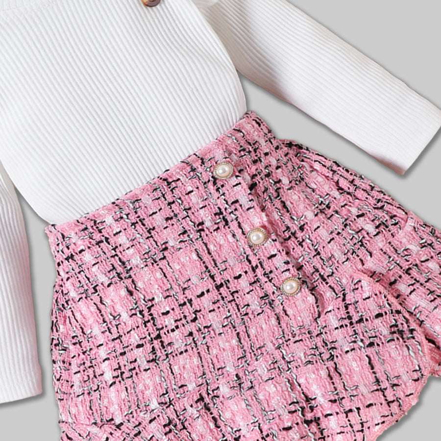 GIRL'S FRENCH 3 PIECE SET