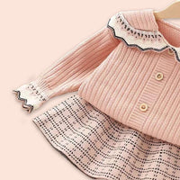 GIRL'S SKIRT SWEATER SET