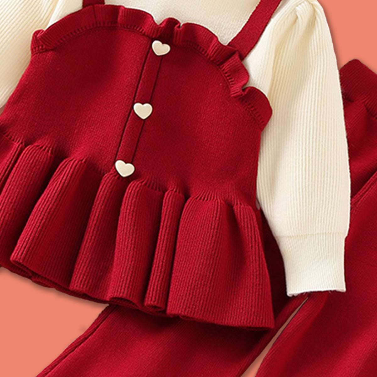 GIRL'S SWEATER TROUSER SET