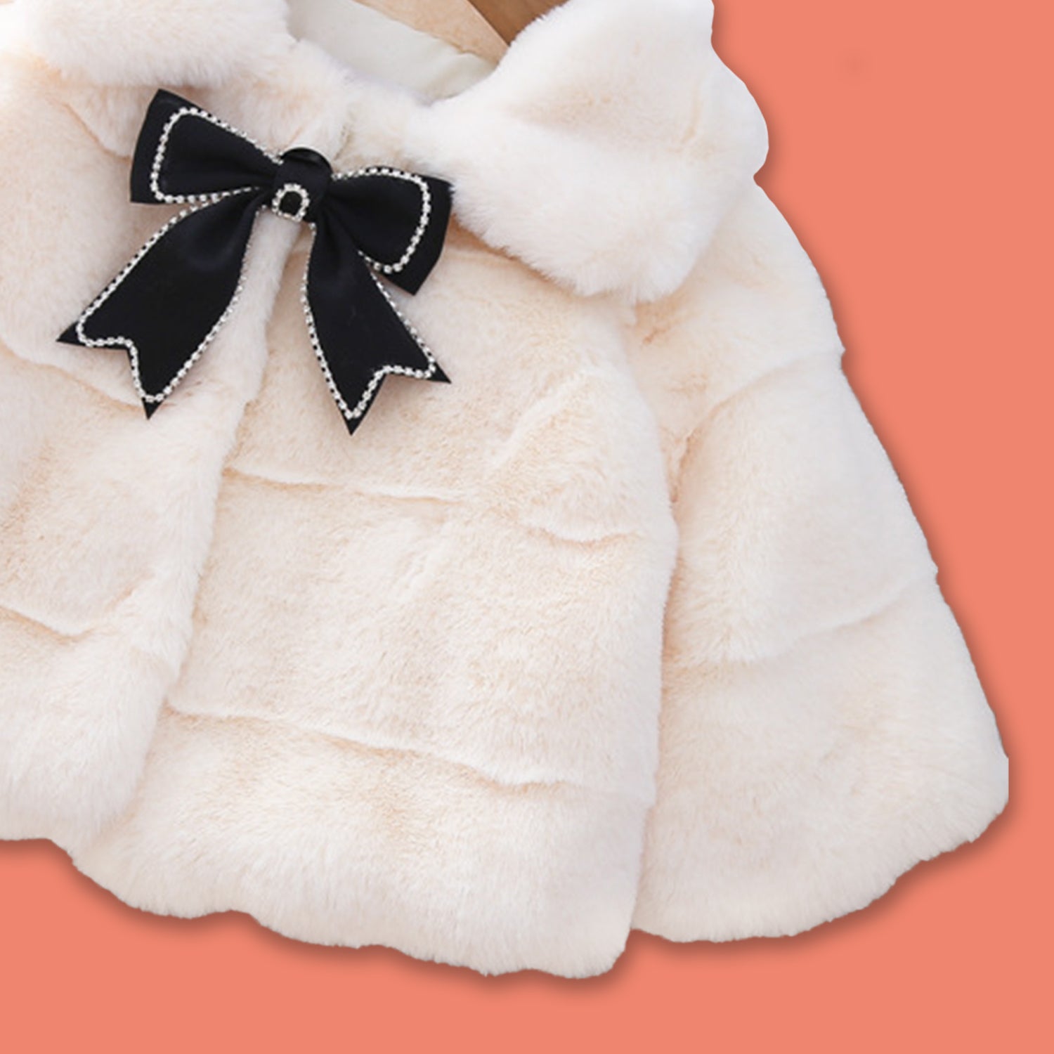 GIRL'S FAUX FUR JACKET