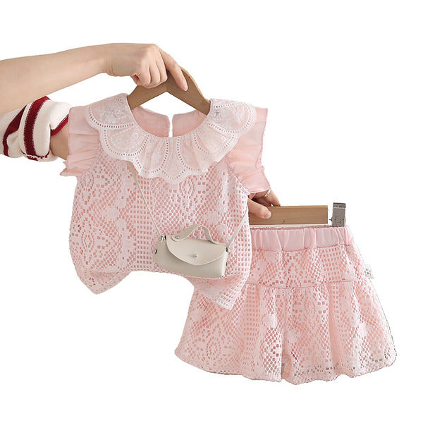 Vintage bloom baby romper | Premium Cotton Matching Outfit
