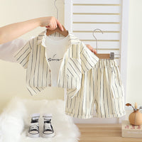 Urban Explorer Kids Co-ord Set – Ivory | Soft Cotton Outfit