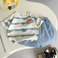 Ocean Breeze Kids Co-ord Set | Premium Cotton Matching Outfit