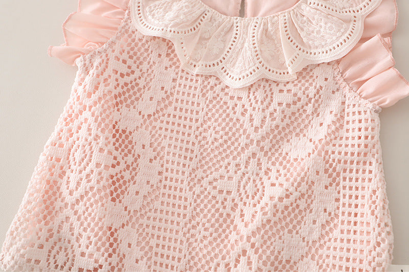 Vintage bloom baby romper | Premium Cotton Matching Outfit