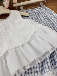Bloom & Breeze Girls Skirt Set | Premium Cotton Outfit
