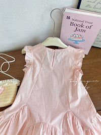 Flutter Bloom Girls Dress | Premium Floral Kids Dress