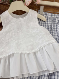 Bloom & Breeze Girls Skirt Set | Premium Cotton Outfit