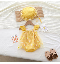 Sunshine Daisy Romper Set