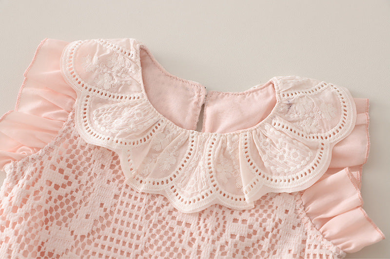 Vintage bloom baby romper | Premium Cotton Matching Outfit