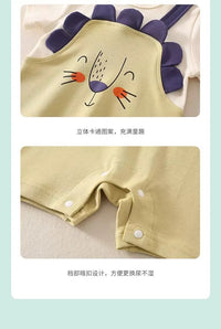 Suspender Style Baby Jumpsuit Romper | Premium Cotton Outfit