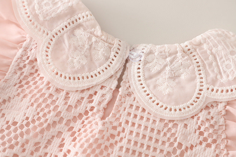 Vintage bloom baby romper | Premium Cotton Matching Outfit