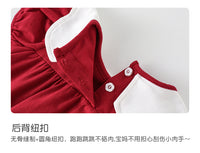 Sweet Cherry Bubble Baby Romper | Cute Cotton Baby Outfit
