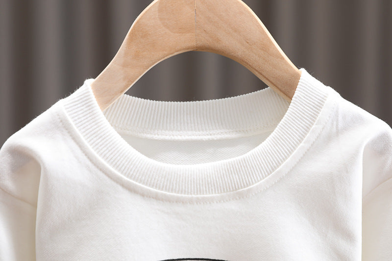 Beige Demi Season 3 Piece Kids Outfit Set