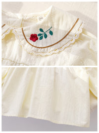 Autumn Fresh Girls Cotton Shirt