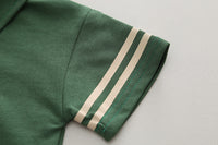 Summer Green Cotton 2 Piece Set for Boys