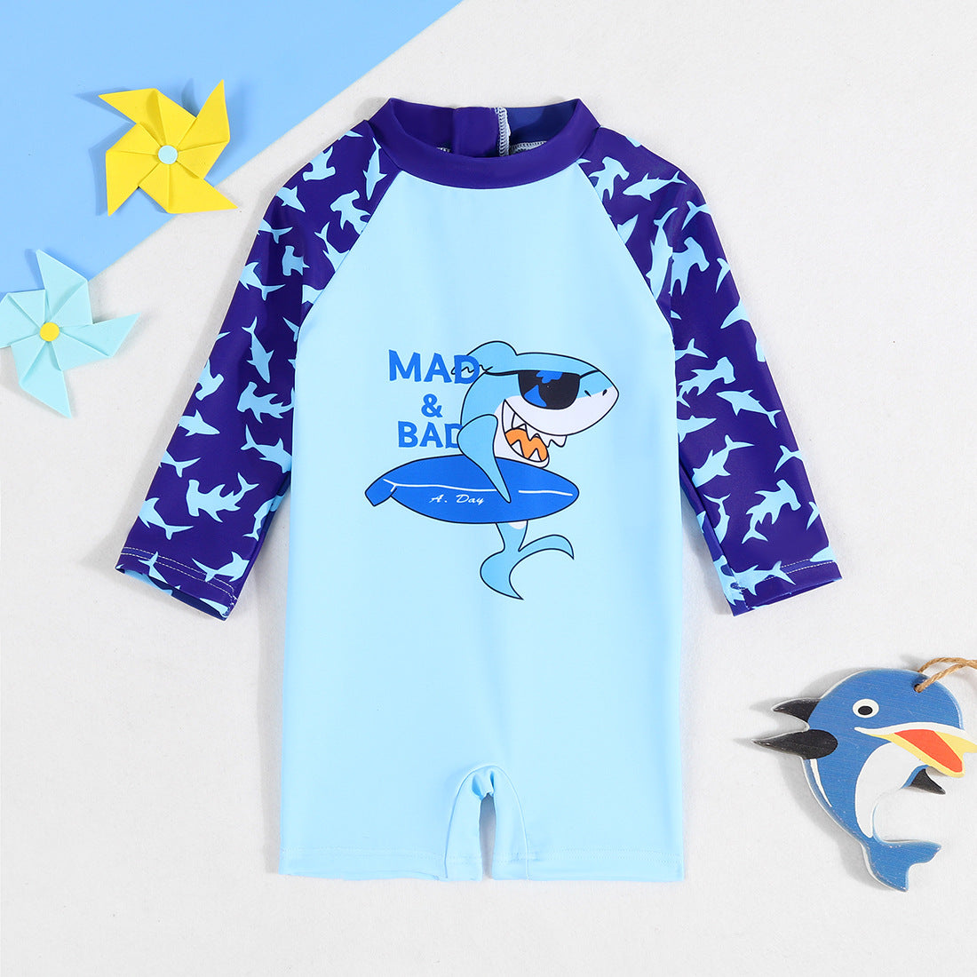 Boy's shark swimwear