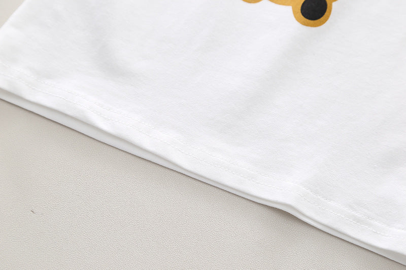 Denim Sleeveless 3 Piece Kids Outfit