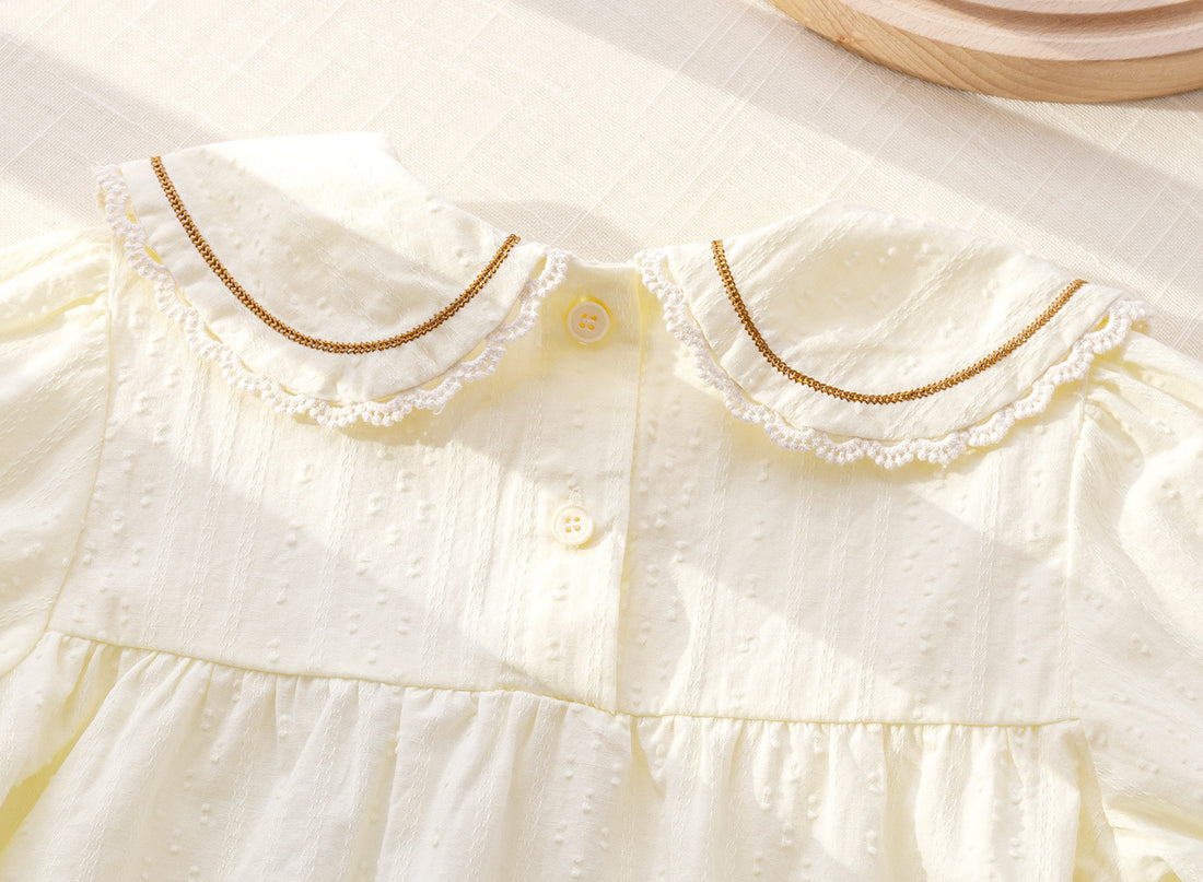 Autumn Fresh Girls Cotton Shirt & Pant Set