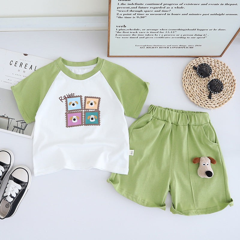 Children's t-shirt shorts set