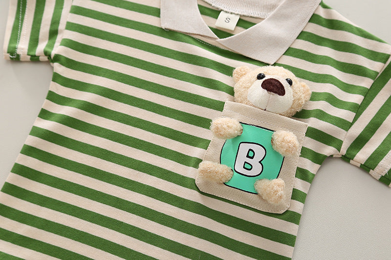 Teddy T-Shirt & Shorts Set