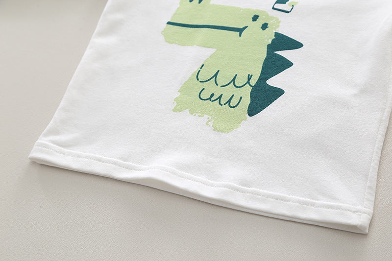 Dinosaur Spring 3 Piece Cotton Kids Outfit