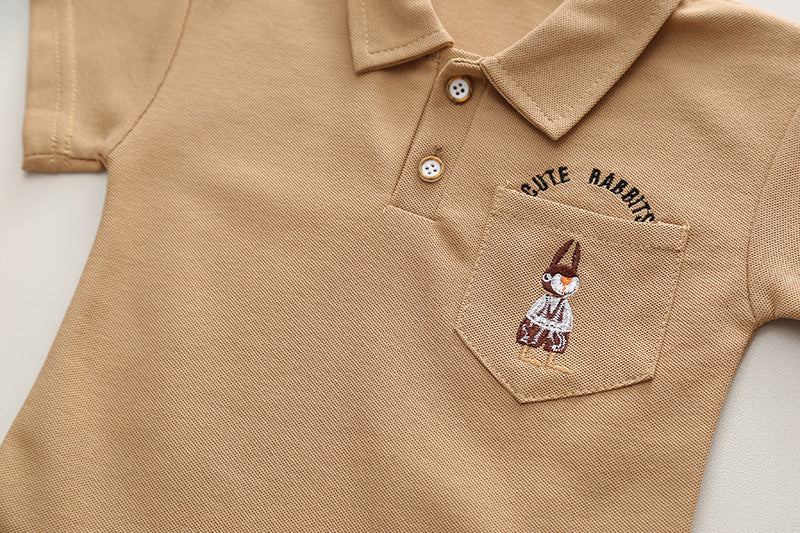 Brown Rabbit T-shirt and Shorts