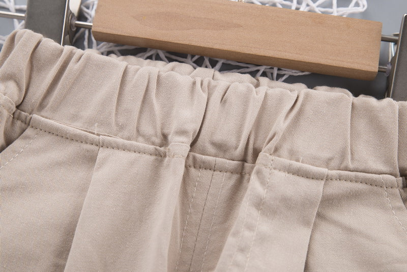 Cool Blue Summer Shirt with Pants Set