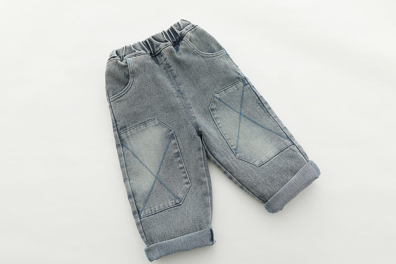 Baby Car Print Hoody 3-Piece Set – Soft Cotton Outfit