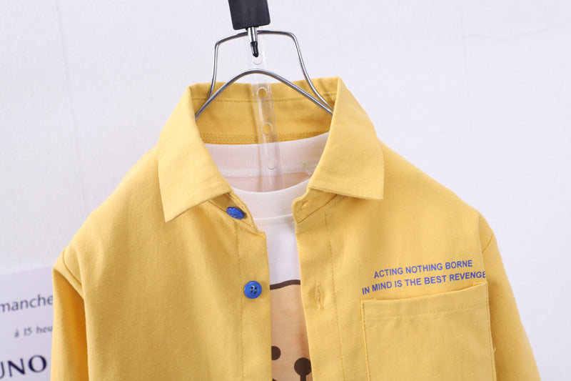 BOYS YELLOW 3 PC SET