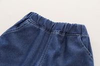 Denim Sleeveless 3 Piece Kids Outfit