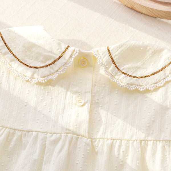 Autumn Fresh Girls Cotton Shirt & Pant Set