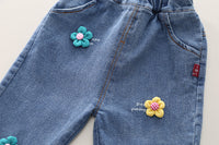 Girl's 2 piece flower set